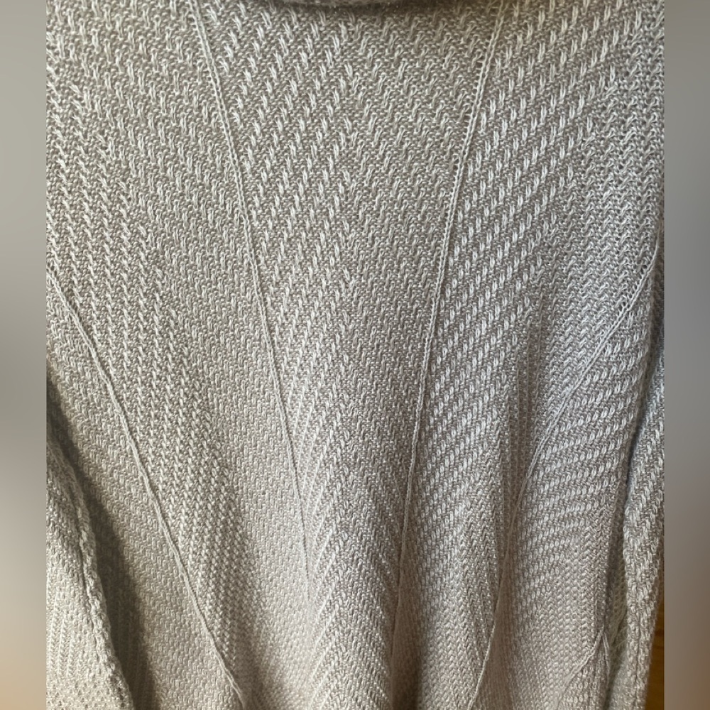 Jeanne Pierre Cowl neck sweater tunic 100% Cotton Large - Picture 5 of 10